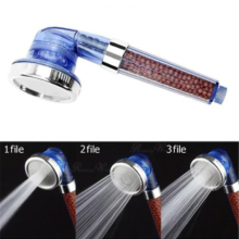 Para de dus SIKS® cu filtru ionic si granule anticalcar, 3 tipuri de jet Para de dus SIKS® cu filtru ionic si granule anticalcar, 3 tipuri de jet