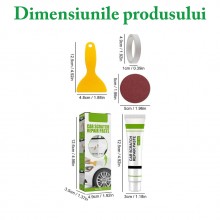 Kit De Reparare Zgarieturi Auto SIKS, Pasta Polish Din Fibra De Sticla Cu Uscare Rapida, Pentru Restaurare Exterior Auto, Det... Kit De Reparare Zgarieturi Auto SIKS, Pasta Polish Din Fibra De Sticla Cu Uscare Rapida, Pentru Restaurare Exterior Auto, Det...