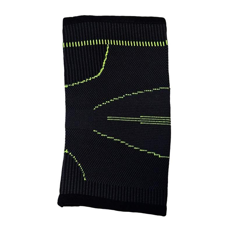 Cotiera Elastica SIKS, Protectie Pentru Cot, Fasa Compresiva, Marime Universala, Negru Cu Verde Cotiera Elastica SIKS, Protectie Pentru Cot, Fasa Compresiva, Marime Universala, Negru Cu Verde