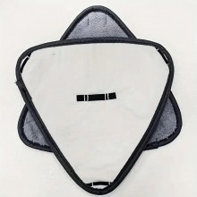 Rezerva Pentru Mop Cu Cap Triunghiular SIKS, Reglabil, Rotire 360 Grade, Maner Telescopic, Albastru