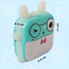 Camera Foto Video Copii Digitala SIKS Rezolutie 24 MP Full HD Polaroid, Cu Imprimare Termica, Printare Instant, Cu Wifi, Foca...
