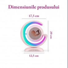 Set Complet Statie Smart Microfon Si Boxa Wireless SIKS Pentru Karaoke Cu Lumina RGB Led , Copii / Adulti, Kit 2 in 1, Aparat... Set Complet Statie Smart Microfon Si Boxa Wireless SIKS Pentru Karaoke Cu Lumina RGB Led , Copii / Adulti, Kit 2 in 1, Aparat...