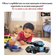 Tanc De Jucarie SIKS Cu Telecomanda, Bratara De Control, Bile Din Hidrogel Expandabile In Apa, Trage Cu Proiectile Din Apa, R...