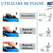 Lesa Automata SIKS Retractabila De 5 metri, Rezistenta, Pentru Caine Mic Sau Mijlociu, Max 20kg, Flexibila Si Puternica, Alba... Lesa Automata SIKS Retractabila De 5 metri, Rezistenta, Pentru Caine Mic Sau Mijlociu, Max 20kg, Flexibila Si Puternica, Alba...