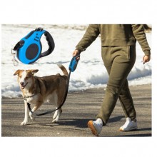 Lesa Automata SIKS Retractabila De 5 metri, Rezistenta, Pentru Caine Mic Sau Mijlociu, Max 20kg, Flexibila Si Puternica, Alba... Lesa Automata SIKS Retractabila De 5 metri, Rezistenta, Pentru Caine Mic Sau Mijlociu, Max 20kg, Flexibila Si Puternica, Alba...