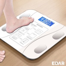 Cantar Inteligent EDAR, De Diagnostic Corporal, Electronic, De Baie, Antialunecare, Ecran LCD, Ultra Slim Design, Smart, Cu A... Cantar Inteligent EDAR, De Diagnostic Corporal, Electronic, De Baie, Antialunecare, Ecran LCD, Ultra Slim Design, Smart, Cu A...