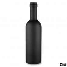 Set Cadou SIKS, Accesorii Vin, 3 Piese Incluse, Ambalaj Sticla De Vin, Negru