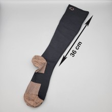 Sosete FARA Fermoar SIKS Pentru Stimularea Circulatiei, Culoarea Neagra, Marimea L/XL Sosete FARA Fermoar SIKS Pentru Stimularea Circulatiei, Culoarea Neagra, Marimea L/XL