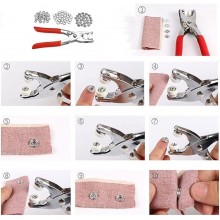 Cleste Profesional de Mercerie EDAR Pentru Montat/Nituit Capse , 50 De Capse Incluse, Cutie De Depozitare, Aparat Din Metal, ... Cleste Profesional de Mercerie EDAR Pentru Montat/Nituit Capse , 50 De Capse Incluse, Cutie De Depozitare, Aparat Din Metal, ...
