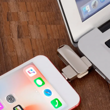 Stick Memorie SIKS Din Metal 4 In 1, 512 GB, Cu USB 3.0, Type-C, USB C Si Lightning, Rotativ 360⁰, Waterproof, Compatibil Cu ... Stick Memorie SIKS Din Metal 4 In 1, 512 GB, Cu USB 3.0, Type-C, USB C Si Lightning, Rotativ 360⁰, Waterproof, Compatibil Cu ...