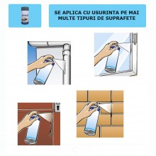 Spray De Etansare EDAR, Impermeabil, Hidroizolatie, Protectie De Lunga Durata Anti Apa, Uscare Rapida, Multisuprafete, Ciment...