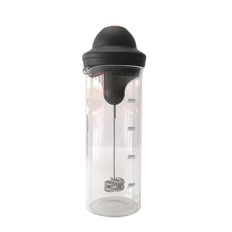 Spumator Electric De Lapte EDAR, Cu Pahar De Sticla 450 ml , Cu Baterii Spumator Electric De Lapte EDAR, Cu Pahar De Sticla 450 ml , Cu Baterii