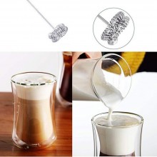 Spumator Electric De Lapte EDAR, Cu Pahar De Sticla 450 ml , Cu Baterii Spumator Electric De Lapte EDAR, Cu Pahar De Sticla 450 ml , Cu Baterii