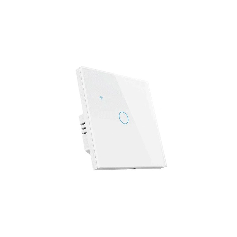 Intrerupator Inteligent Cu Touch EDAR, Wi-Fi, 1 Faza, Sticla securizata, Compatibil Cu Tuya, Life Smart, Amazon Alexa, Google As Intrerupator Inteligent Cu Touch EDAR, Wi-Fi, 1 Faza, Sticla securizata, Compatibil Cu Tuya, Life Smart, Amazon Alexa, Google As