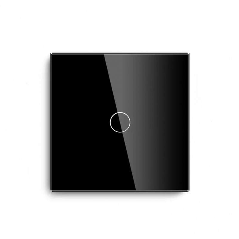 Intrerupator Lumina Cu Touch SIKS Din Sticla Securizata, De Perete, Serie 2024, Iluminare LED, Ecran Tactil, Elegant, 1 Faza,...