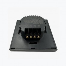 Intrerupator Touch Cu Lumina Triplu EDAR, De Perete, Din Sticla Securizata, Serie 2024, Iluminare LED, Ecran Tactil, Elegant,...