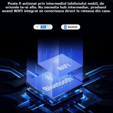 Intrerupator Inteligent Cu Touch EDAR, Wi-Fi, 2 Faze, Sticla securizata, Compatibil Cu Tuya, Life Smart, Amazon Alexa, Google As Intrerupator Inteligent Cu Touch EDAR, Wi-Fi, 2 Faze, Sticla securizata, Compatibil Cu Tuya, Life Smart, Amazon Alexa, Google As