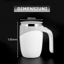 Cană Magnetică EDAR Inteligentă cu Auto-Amestecare, Tip Termos, Cana Mixer Pentru Cafea Din Oțel Inoxidabil , Electrica, Cu C... Cană Magnetică EDAR Inteligentă cu Auto-Amestecare, Tip Termos, Cana Mixer Pentru Cafea Din Oțel Inoxidabil , Electrica, Cu C...