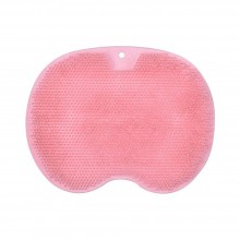 Covoras SIKS din Silicon pentru Dus, Masaj Picioare, Curatare, Model Mar, Roz