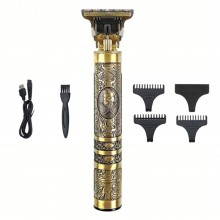 Masina Profesionala SIKS Pentru Tuns Si Contur, Trimmer Cu Afisaj Digital, GOLD FRIZER Masina Profesionala SIKS Pentru Tuns Si Contur, Trimmer Cu Afisaj Digital, GOLD FRIZER