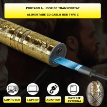 Masina Profesionala SIKS Pentru Tuns Si Contur, Trimmer Cu Afisaj Digital, GOLD FRIZER Masina Profesionala SIKS Pentru Tuns Si Contur, Trimmer Cu Afisaj Digital, GOLD FRIZER