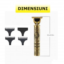 Masina Profesionala SIKS Pentru Tuns Si Contur, Trimmer Cu Afisaj Digital, GOLD FRIZER Masina Profesionala SIKS Pentru Tuns Si Contur, Trimmer Cu Afisaj Digital, GOLD FRIZER