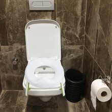 Olita Portabila SIKS Pentru Calatorie 2 in 1, Pliabila, Functie De Reductor WC, Suport Punga, Anti Alunecare, Cu Picioare Rab... Olita Portabila SIKS Pentru Calatorie 2 in 1, Pliabila, Functie De Reductor WC, Suport Punga, Anti Alunecare, Cu Picioare Rab...