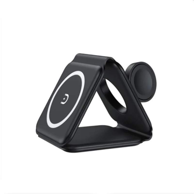 Incarcator Wireless SIKS Magnetic 3 in 1, Pliabil, Universal, Incarcare Rapida 15W, Cablu USB Tip C inclus, Compatibil Cu App... Incarcator Wireless SIKS Magnetic 3 in 1, Pliabil, Universal, Incarcare Rapida 15W, Cablu USB Tip C inclus, Compatibil Cu App...