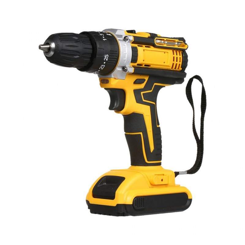 Trusa Bormasina Cu Percutie SIKS, Cu 26 De Accesorii, 2 Acumulatori De 36V Inclusi, Autofiletanta, Mod Infiletat, Mod Gaurit ... Trusa Bormasina Cu Percutie SIKS, Cu 26 De Accesorii, 2 Acumulatori De 36V Inclusi, Autofiletanta, Mod Infiletat, Mod Gaurit ...