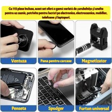 Set Surubelnite SIKS De Precizie 115 In 1, Set Surubelnite Multifunctionale Pentru Uz Casnic, Pentru Electronice, Electrocasn... Set Surubelnite SIKS De Precizie 115 In 1, Set Surubelnite Multifunctionale Pentru Uz Casnic, Pentru Electronice, Electrocasn...