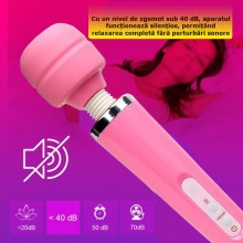 Vibrator Cu Cap Flexibil Pentru Stimulare Clitoris SIKS, Capat De Silicon Moale, 10 moduri de vibratie, Masaj, Rezistent la a...
