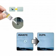 Set 2 Kituri Solutie Reparat Fisuri Parbriz SIKS Cu Adeziv Lichid Pentru Crapaturi Sau Ciobituri, Uscare Rapida, 5 Folii Incluse Set 2 Kituri Solutie Reparat Fisuri Parbriz SIKS Cu Adeziv Lichid Pentru Crapaturi Sau Ciobituri, Uscare Rapida, 5 Folii Incluse