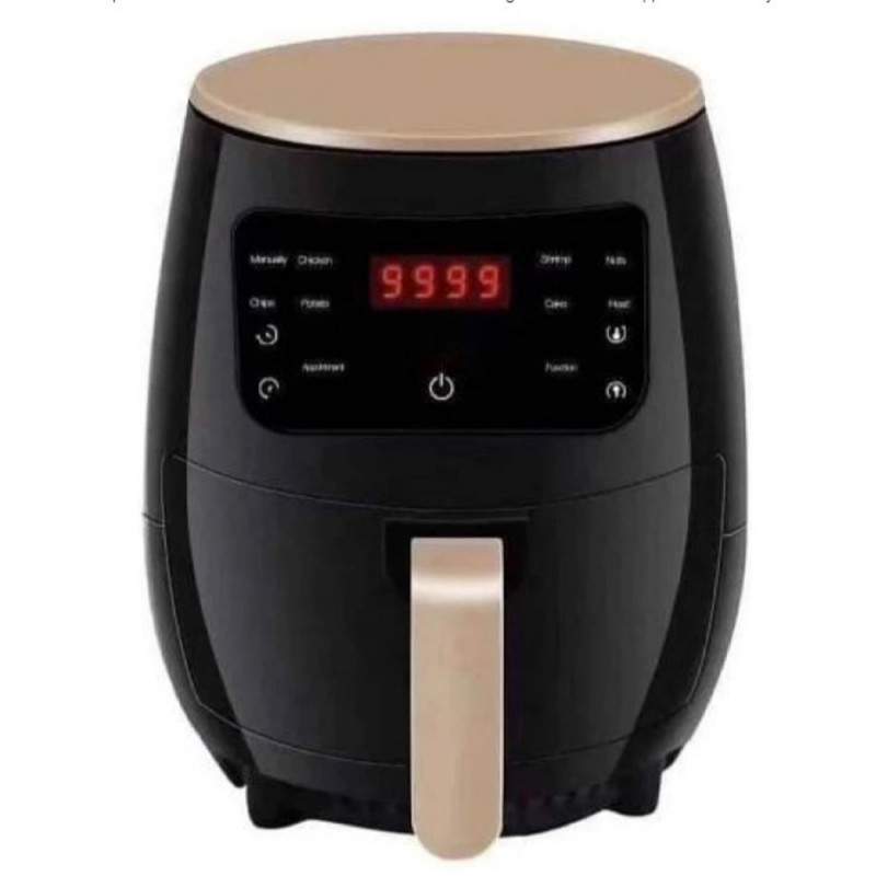 Friteuza Fara Ulei Cu Aer Cald SIKS, DIGITALA, 2400 W Functie De Coacere, Prajire 6l , Negru