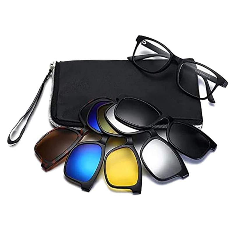 Set Ochelari SIKS De Condus Soare, Pentru Zi - Noapte , Cu Lentile Interschimbabile, Prindere Magnetica, Husa De Protectie, UV40 Set Ochelari SIKS De Condus Soare, Pentru Zi - Noapte , Cu Lentile Interschimbabile, Prindere Magnetica, Husa De Protectie, UV40