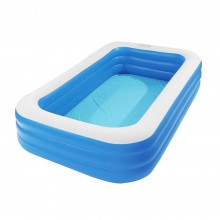 Piscina Gonflabila SIKS Pentru Adulti XXL, De Exterior / Gradina, Model Familie, Dimensiuni 305 x 182 x 56 cm, 3 Inele Gonfla...
