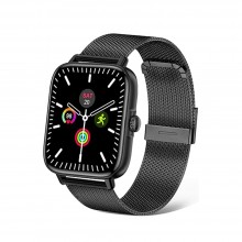 Ceas Smartwatch SIKS, Termometru, Saturatie Oxigen, Ritm Cardiac, Tensiune Arteriala, Notificari, Pedometru, Monitorizare som...