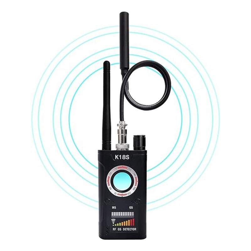 Detector Profesional Anti Spionaj SIKS K18S, Aparat Pentru Detectare Camere, Microfoane, Localizatoare GPS sau GSM, Semnale W... Detector Profesional Anti Spionaj SIKS K18S, Aparat Pentru Detectare Camere, Microfoane, Localizatoare GPS sau GSM, Semnale W...