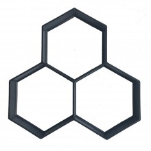 Matrita Cu Contur SIKS pentru Turnat Pavaj din Beton Amprentat Sau Piatra Decorativa, Sablon Forma Imitatie Naturala , Stampa...