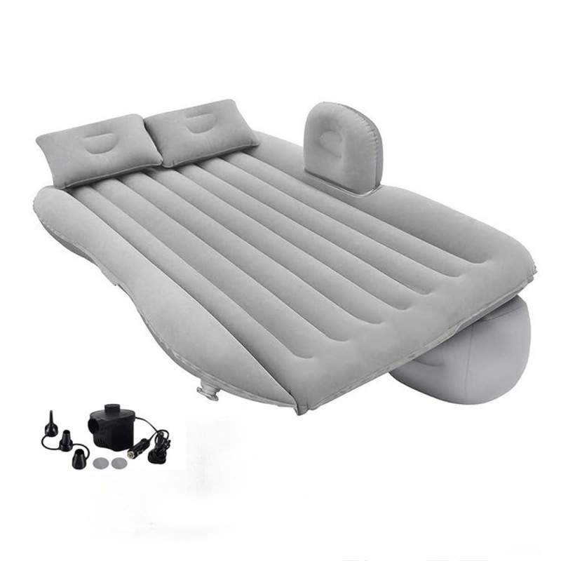 Saltea Auto SIKS Gonflabila Pentru Bancheta, 2 Perne Incluse Si Pompa, GRI Saltea Auto SIKS Gonflabila Pentru Bancheta, 2 Perne Incluse Si Pompa, GRI