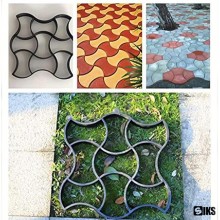Matrita Cu Contur SIKS pentru Turnat Pavaj din Beton Amprentat Sau Piatra Decorativa, Sablon Forma Imitatie Naturala , Stampa...