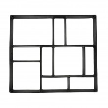 Matrita Cu Contur SIKS pentru Turnat Pavaj din Beton Amprentat Sau Piatra Decorativa, Sablon Forma Imitatie Naturala , Stampa...