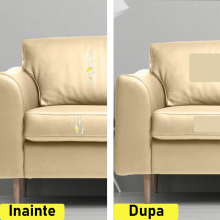 Folie SIKS Din Piele Ecologica, Autoadeziva, Pentru Reparatie Canapea, Fotolii, Scaune, Interior Autoturism, Dimensiune 68 x ...