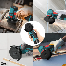 Mini Flex Electric Portabil SIKS Cu Acumulator, Polizor Unghiular Cu Disc 76 MM, Design Compact, Autonomie Mare, 750W, 2 Acum...