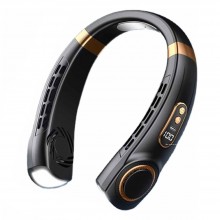 Mini Ventilator Portabil SIKS pentru Gat, Reincarcabil USB-C, Autonomie Mare, Ultra-Silentios, Flux 360°, Intensitate Reglabi...