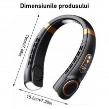 Mini Ventilator Portabil SIKS pentru Gat, Reincarcabil USB-C, Autonomie Mare, Ultra-Silentios, Flux 360°, Intensitate Reglabi... Mini Ventilator Portabil SIKS pentru Gat, Reincarcabil USB-C, Autonomie Mare, Ultra-Silentios, Flux 360°, Intensitate Reglabi...