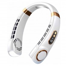 Mini Ventilator Portabil SIKS pentru Gat, Reincarcabil USB-C, Autonomie Mare, Ultra-Silentios, Flux 360°, Intensitate Reglabi...
