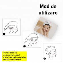 Prosop De Baie SIKS Pentru Copii, Tip Turban, Din Microfriba, Pentru Uscarea Parului, Prevazut Cu Nasture Pentru O Fixare Cat... Prosop De Baie SIKS Pentru Copii, Tip Turban, Din Microfriba, Pentru Uscarea Parului, Prevazut Cu Nasture Pentru O Fixare Cat...