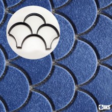 Matrita SIKS Cu Contur pentru Turnat Pavaj din Beton Amprentat Sau Piatra Decorativa, Sablon Forma Imitatie Naturala , Stampa...