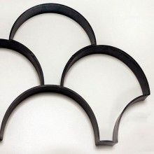 Matrita SIKS Cu Contur pentru Turnat Pavaj din Beton Amprentat Sau Piatra Decorativa, Sablon Forma Imitatie Naturala , Stampa...