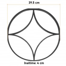 Matrita SIKS Cu Contur pentru Turnat Pavaj din Beton Amprentat Sau Piatra Decorativa, Sablon Forma Imitatie Naturala, Stampa ...